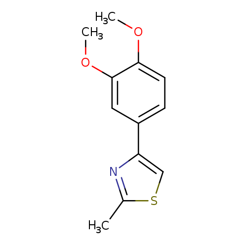 Thiazole, 4-(3,4-dimethoxyphenyl)-2-methyl-