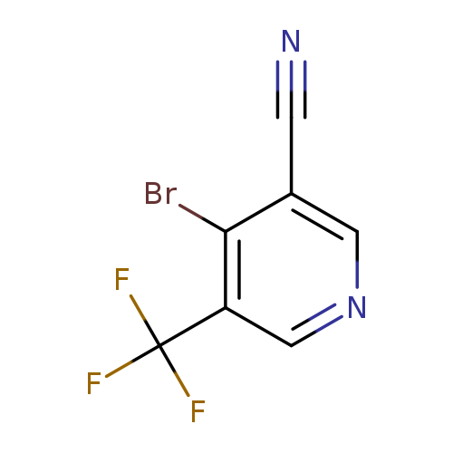 4-bromo-5-(trifluoromethyl)pyridine-3-carbonitrile