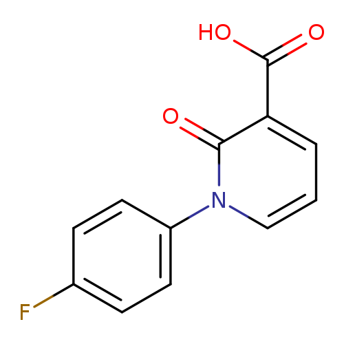 3-Pyridinecarboxylic acid, 1-(4-fluorophenyl)-1,2-dihydro-2-oxo-