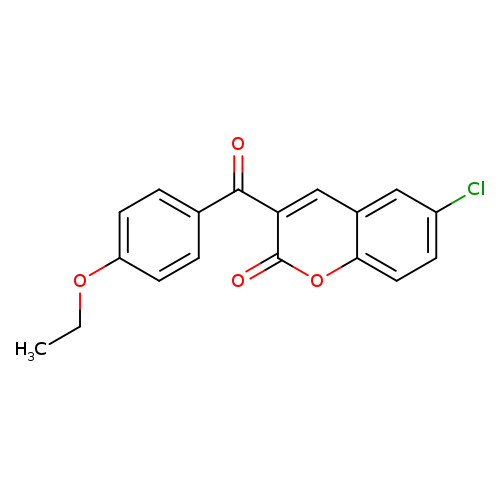 6-chloro-3-(4-ethoxybenzoyl)-2H-chromen-2-one