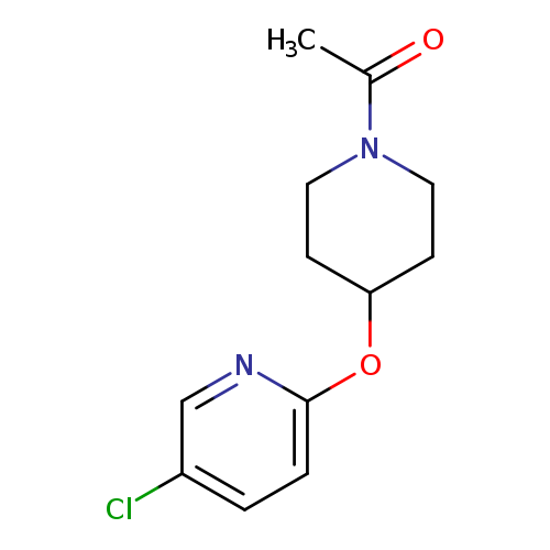 1-{4-[(5-chloropyridin-2-yl)oxy]piperidin-1-yl}ethan-1-one