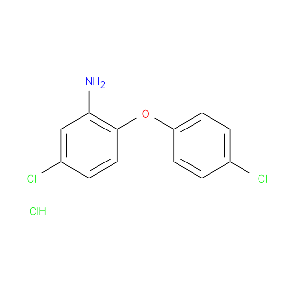 5-chloro-2-(4-chlorophenoxy)aniline hydrochloride