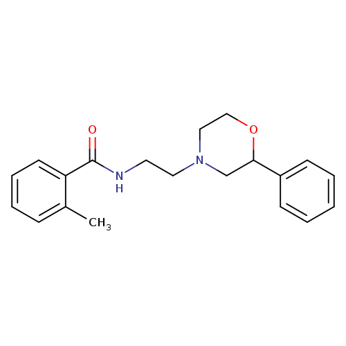 2-methyl-N-[2-(2-phenylmorpholin-4-yl)ethyl]benzamide
