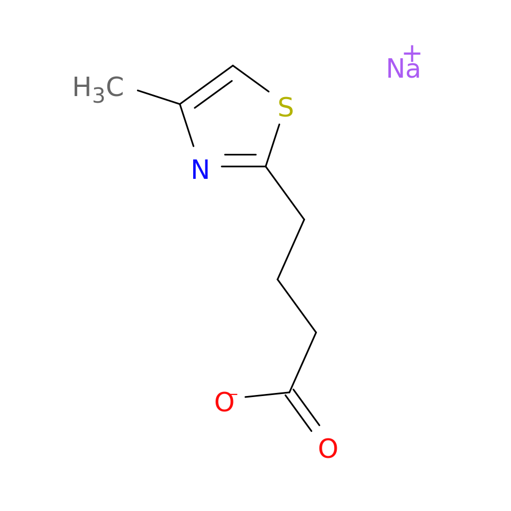 sodium 4-(4-methyl-1,3-thiazol-2-yl)butanoate