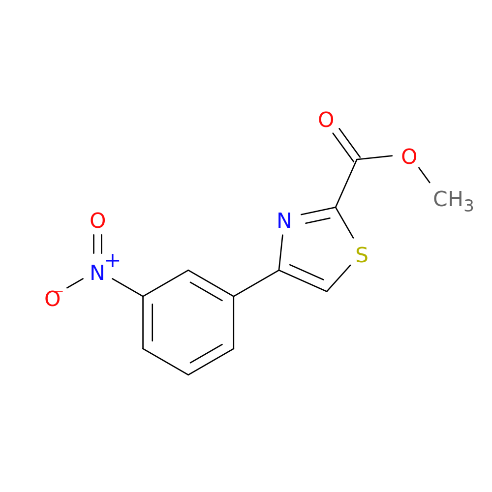 Methyl 4-(3-Nitrophenyl)thiazole-2-carboxylate
