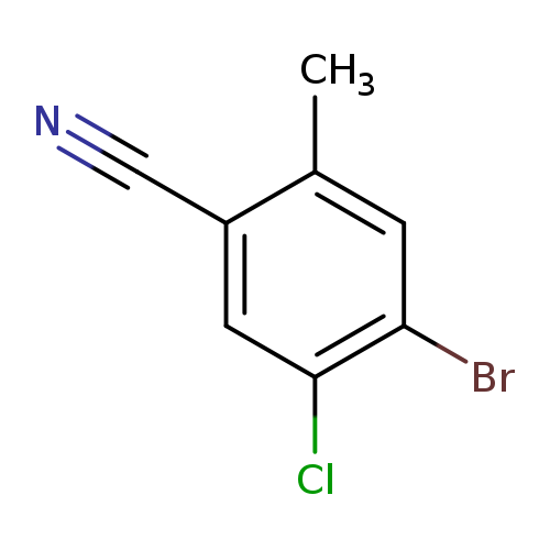 4-Bromo-5-chloro-2-methylbenzonitrile