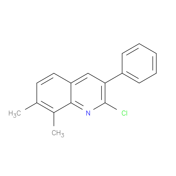 2-Chloro-7,8-dimethyl-3-phenylquinoline