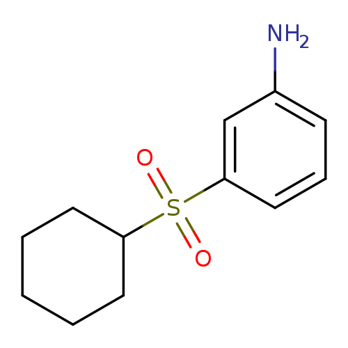 3-(cyclohexanesulfonyl)aniline