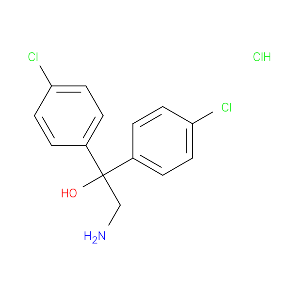 2-amino-1,1-bis(4-chlorophenyl)ethan-1-ol hydrochloride