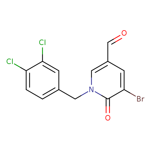 5-Bromo-1-(3,4-dichlorobenzyl)-1,6-dihydro-6-oxopyridine-3-carboxaldehyde