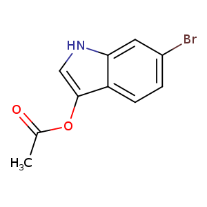 6-bromo-1H-indol-3-yl acetate