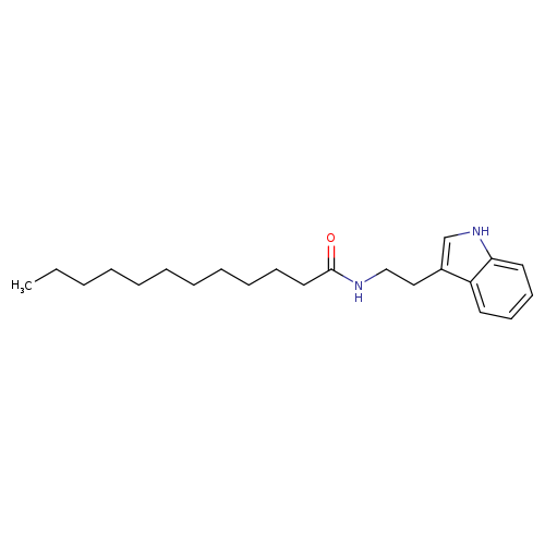 N-[2-(1H-indol-3-yl)ethyl]dodecanamide