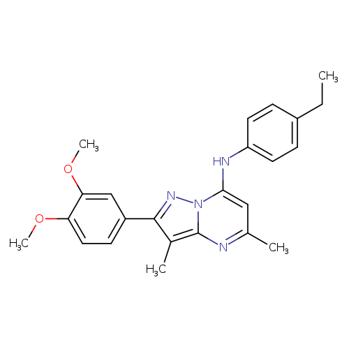 2-(3,4-dimethoxyphenyl)-N-(4-ethylphenyl)-3,5-dimethylpyrazolo[1,5-a]pyrimidin-7-amine