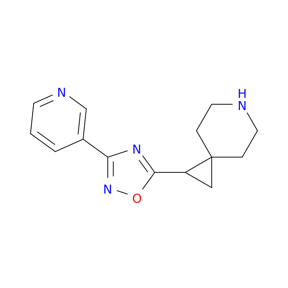1-[3-(pyridin-3-yl)-1,2,4-oxadiazol-5-yl]-6-azaspiro[2.5]octane