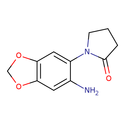 1-(6-Amino-1,3-benzodioxol-5-yl)pyrrolidin-2-one