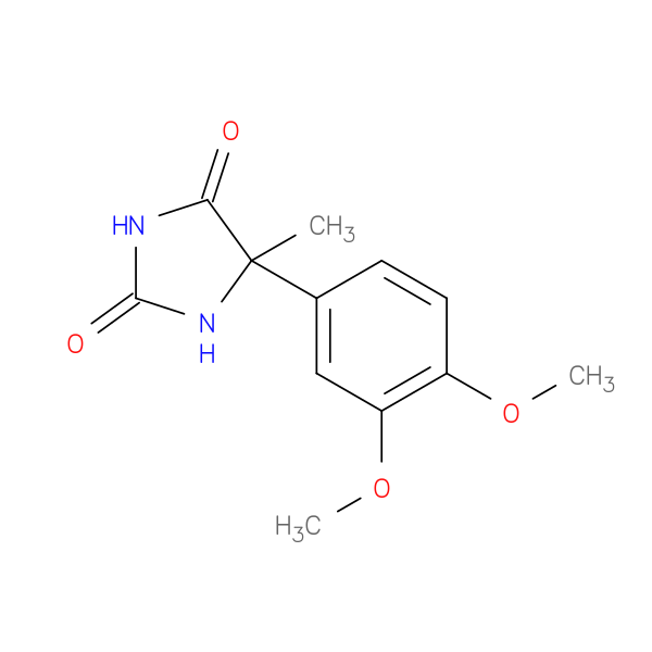 5-(3,4-dimethoxyphenyl)-5-methylimidazolidine-2,4-dione