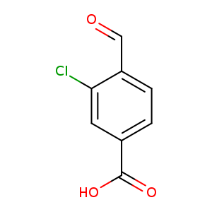 3-Chloro-4-formylbenzoic acid