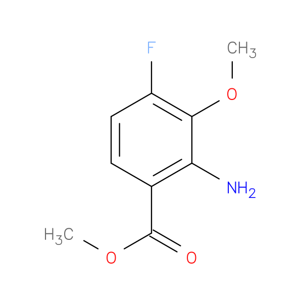 methyl 2-amino-4-fluoro-3-methoxybenzoate