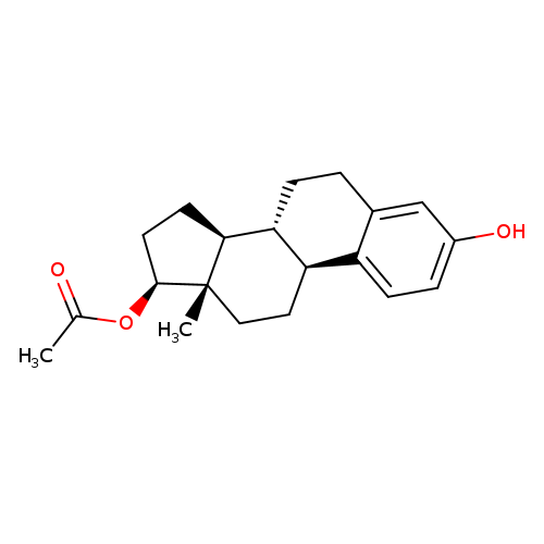 Estra-1,3,5(10)-triene-3,17-diol (17β)-, 17-acetate