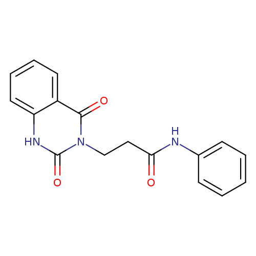 3-(2,4-dioxo-1,2,3,4-tetrahydroquinazolin-3-yl)-N-phenylpropanamide