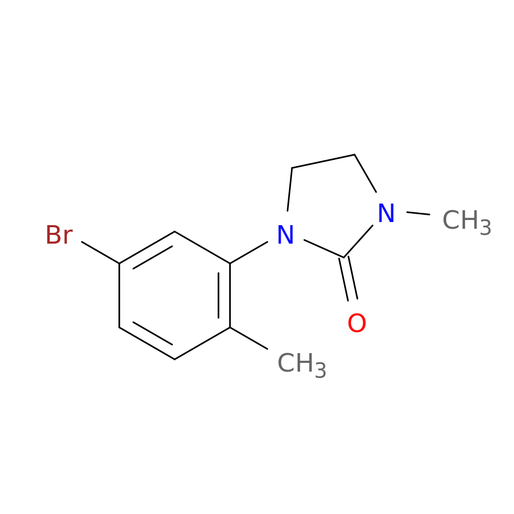 1-(5-Bromo-2-methyl-phenyl)-3-methyl-imidazolidin-2-one